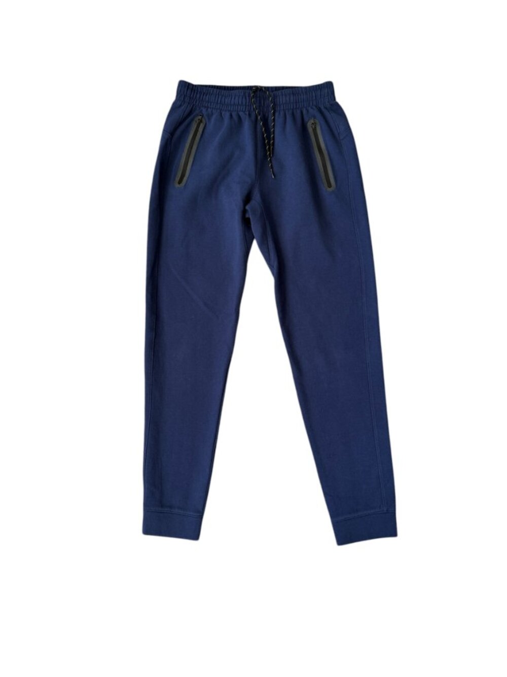 Old Navy Active men's blue joggers elastic drawstring waist zip pockets size S